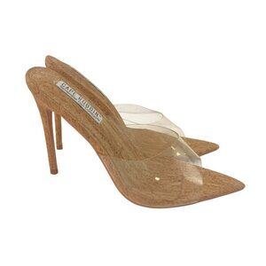 *Cape Robbins Melrose Ice Heels Womens Size 8 Sexy Sheer Girly Feminine